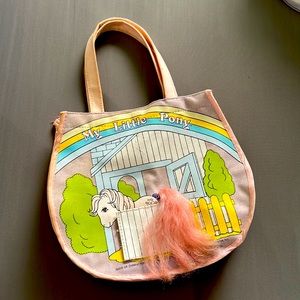 Vintage my little pony purse